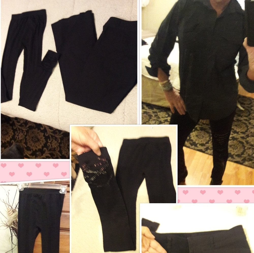 2 PAIR PANTS AND 1 BUTTON DOWN - Picture 1 of 6